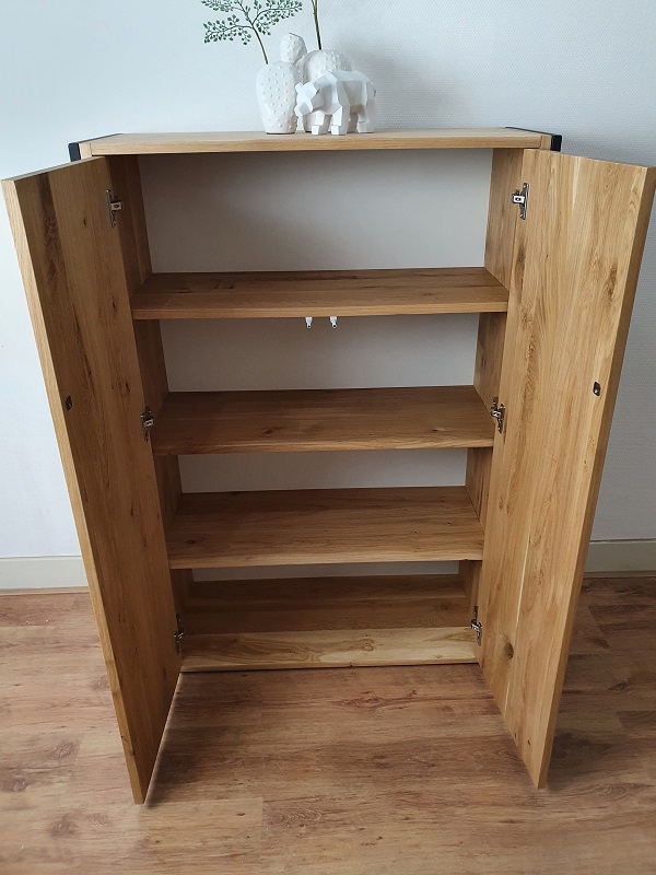 Eiken kast Denise - Afbeelding 3