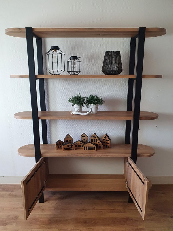 Eiken kast Veen - Afbeelding 6