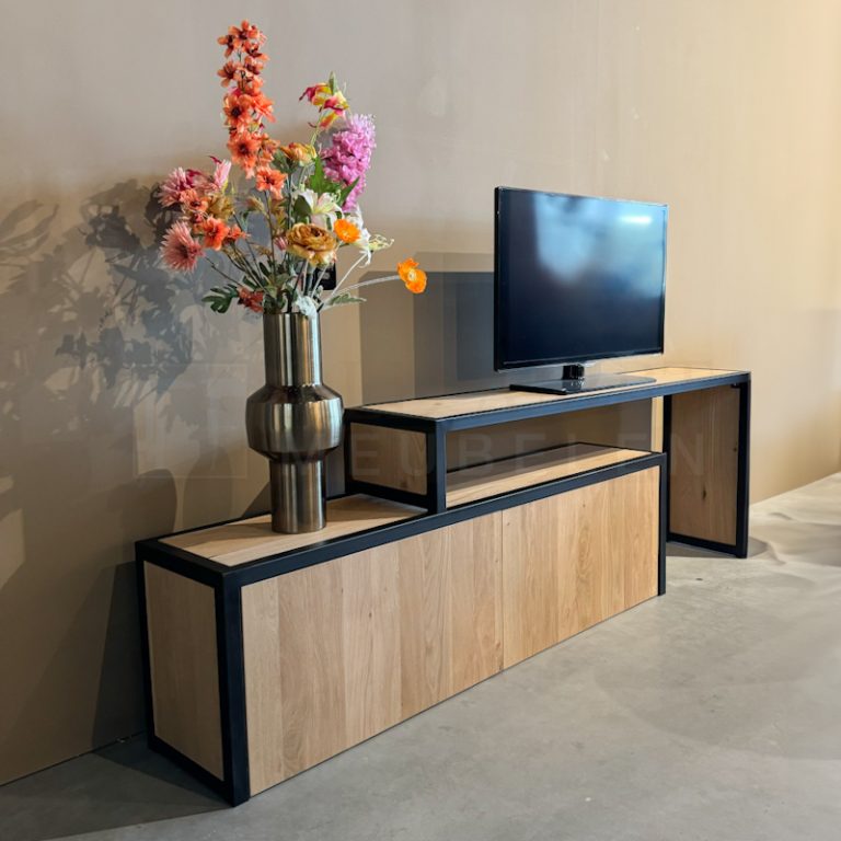 Eiken TV Meubel Vigga - Afbeelding 5