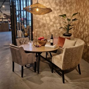 Eiken ronde tafel Femm