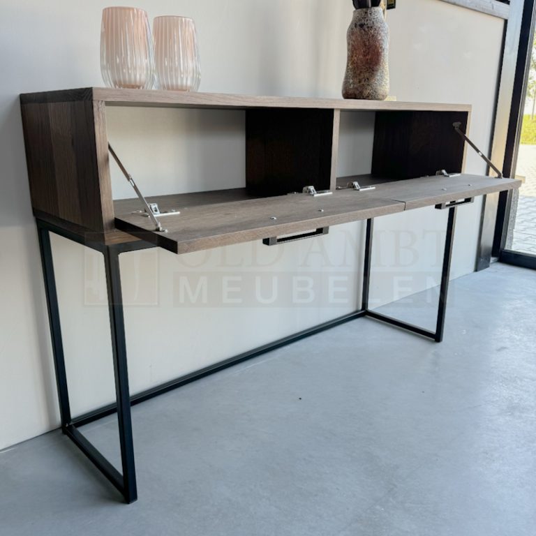 Eiken Sidetable Bas - Afbeelding 8