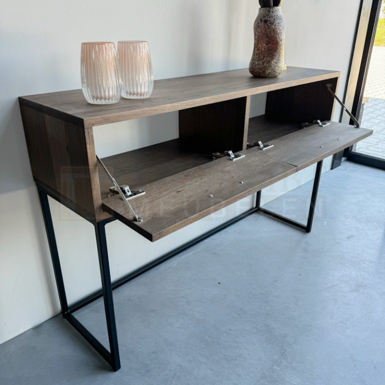 Eiken Sidetable Bas - Afbeelding 9