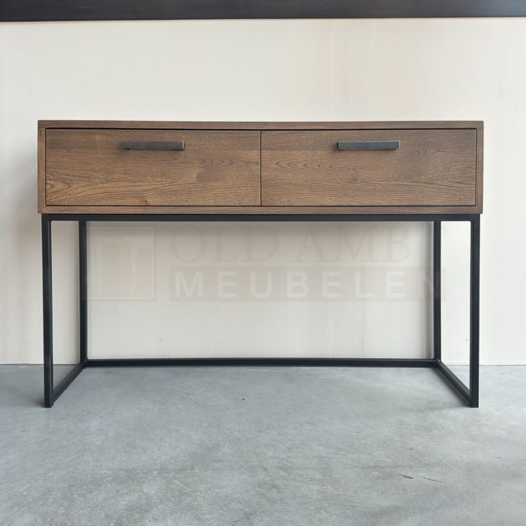 Eiken Sidetable Bas - Afbeelding 3