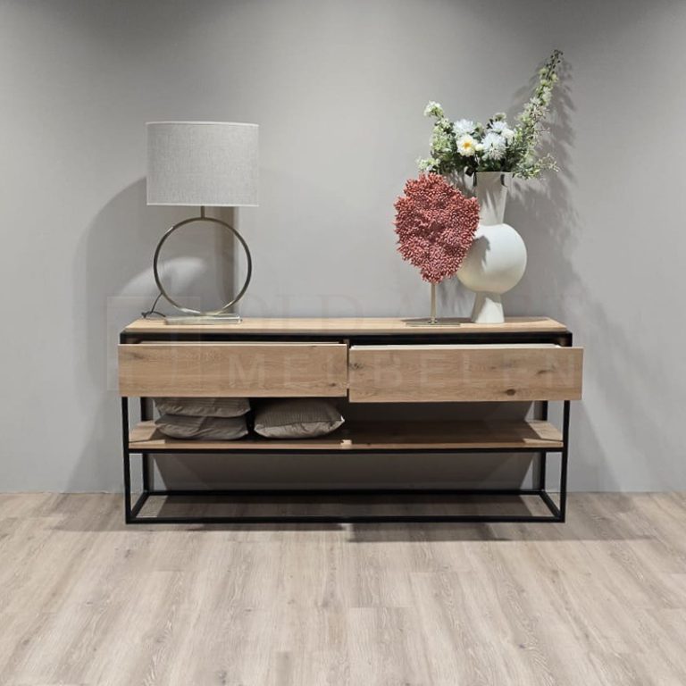 Eiken Sidetable Wietse - Afbeelding 5