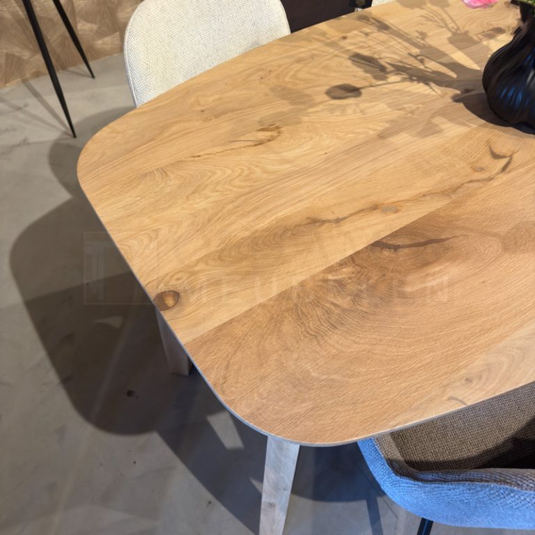 Eiken Deens ovale Tafel Diez - Afbeelding 7