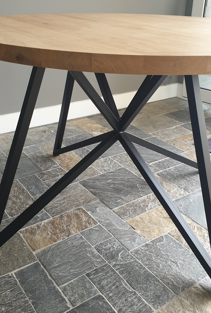 Eiken tafel Femke - Afbeelding 5