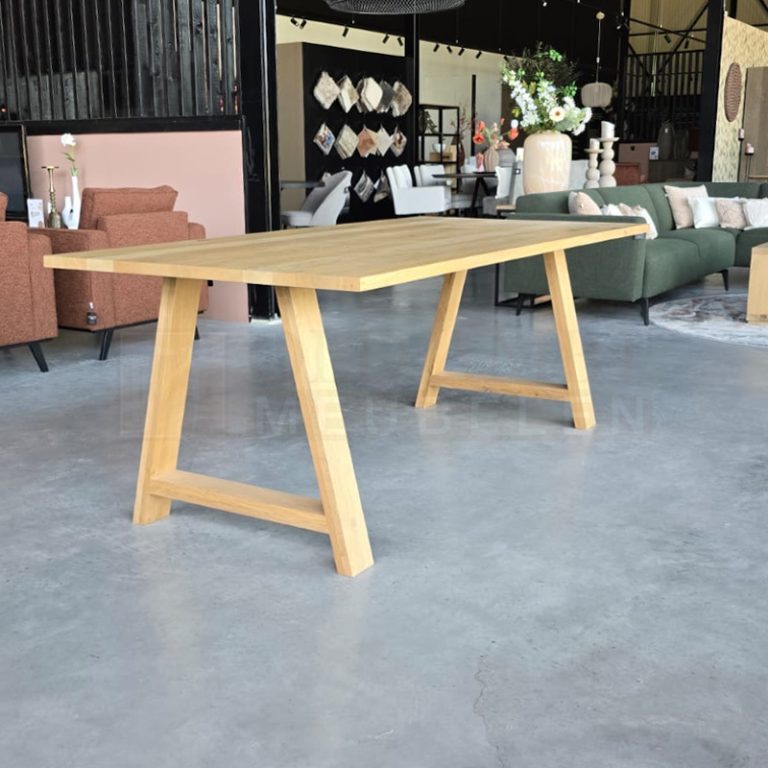 Eiken tafel Andre - Afbeelding 4