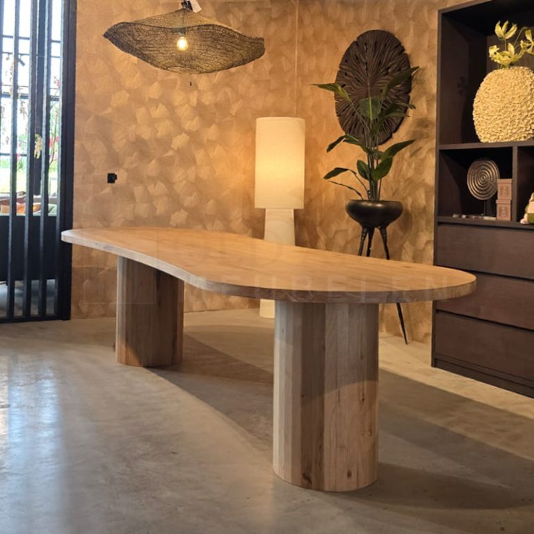 Eiken organische Tafel Anke - Afbeelding 2