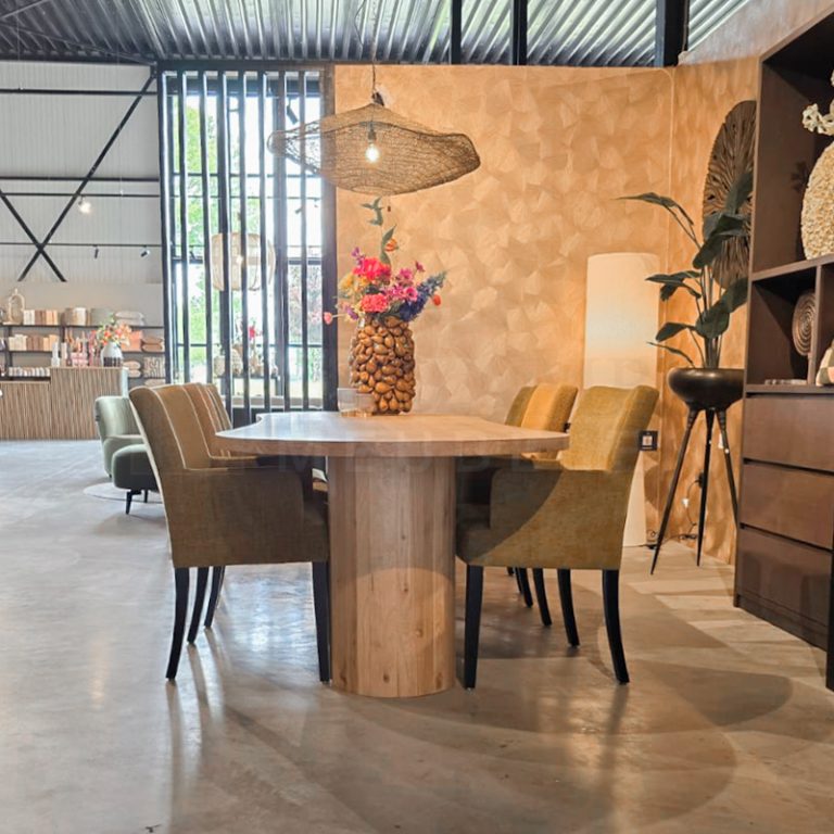 Eiken organische Tafel Anke - Afbeelding 3