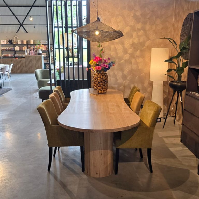 Eiken organische Tafel Anke - Afbeelding 4
