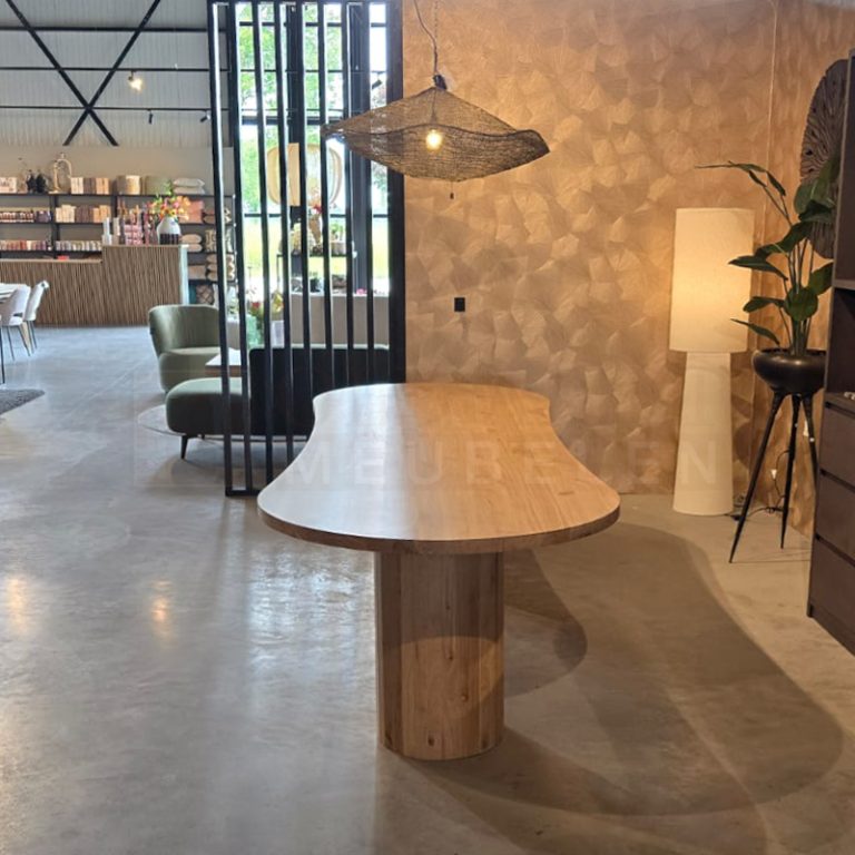 Eiken organische Tafel Anke - Afbeelding 5