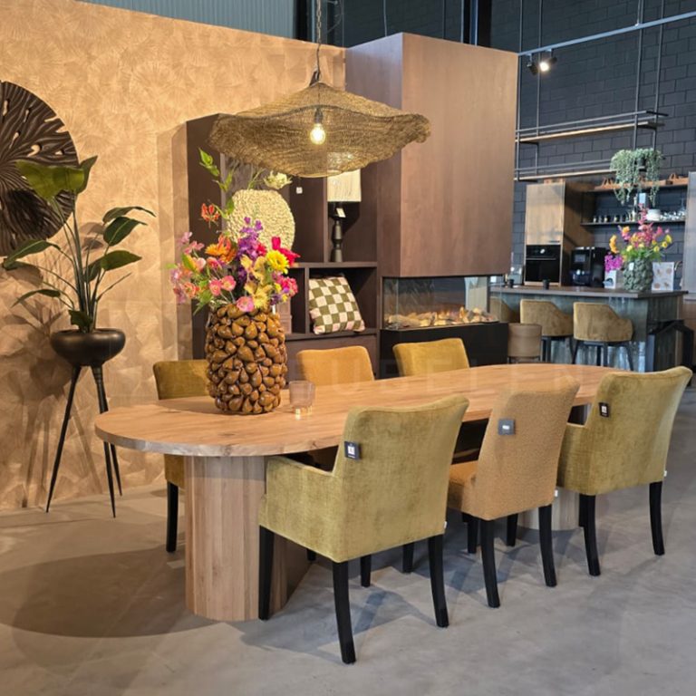 Eiken organische Tafel Anke - Afbeelding 6