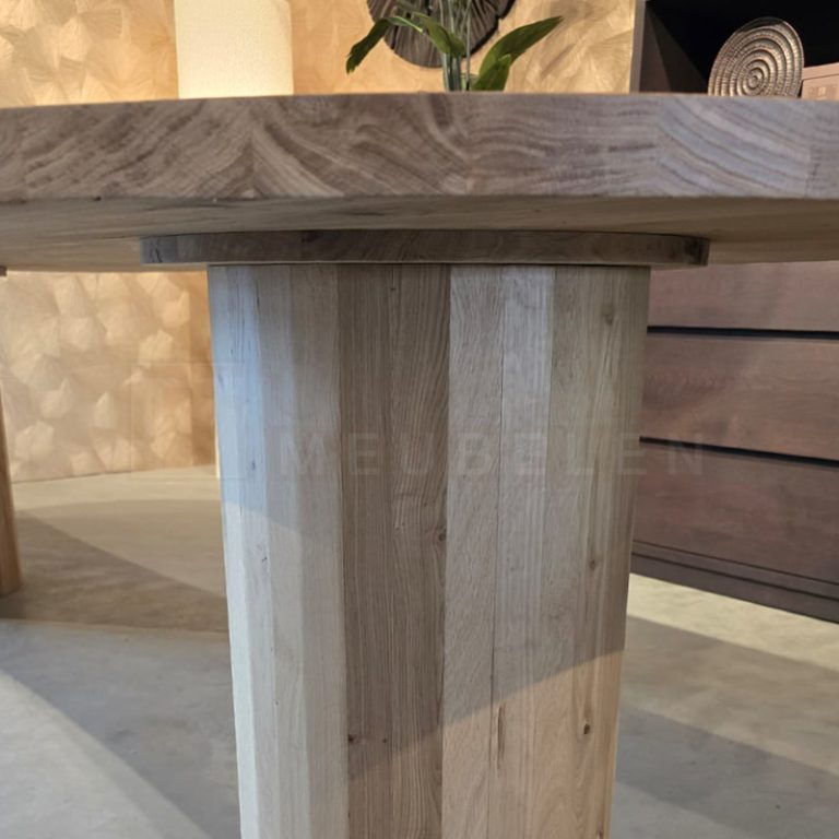 Eiken organische Tafel Anke - Afbeelding 9
