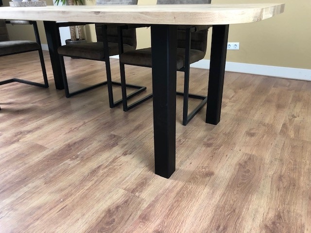 Eiken tafel Bella - Afbeelding 5