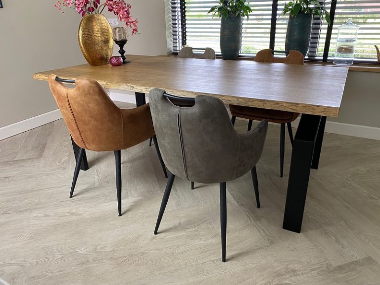 Eiken tafel Bonnie - Afbeelding 4