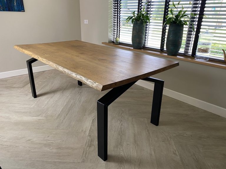 Eiken tafel Bonnie - Afbeelding 8
