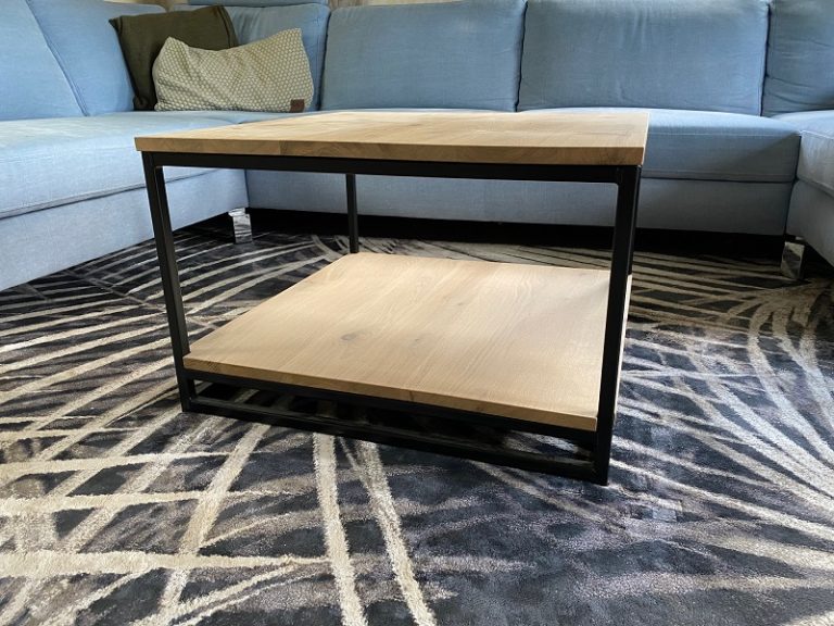 Eiken Salontafel Bryan - Afbeelding 5
