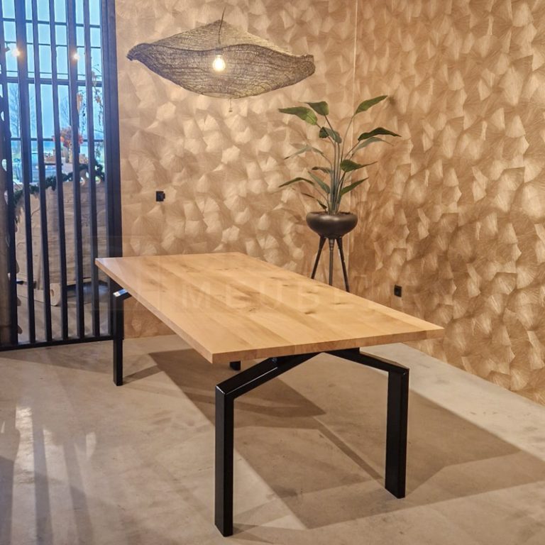 Eiken Tafel Clyde - Afbeelding 2