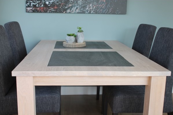 Eiken tafel Danique - Afbeelding 3