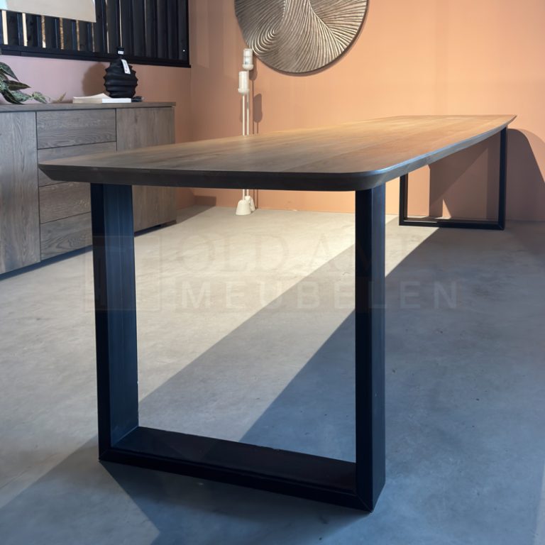 Eiken Deens ovale tafel Dien - Afbeelding 6