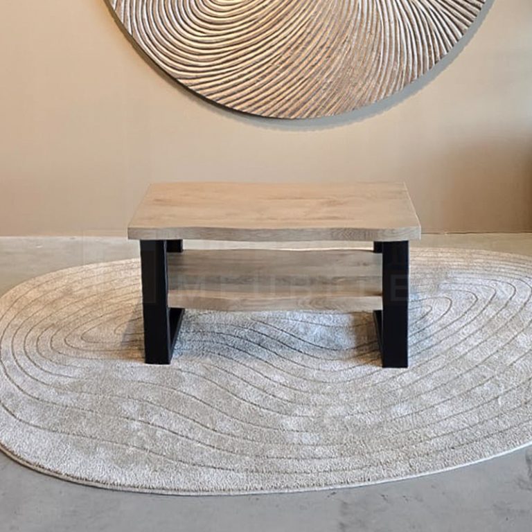 Eiken Salontafel Fabian - Afbeelding 2