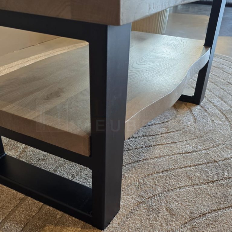 Eiken Salontafel Fabian - Afbeelding 4