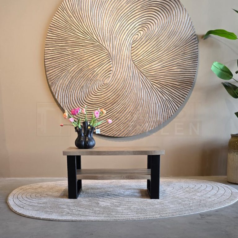 Eiken Salontafel Fabian - Afbeelding 5