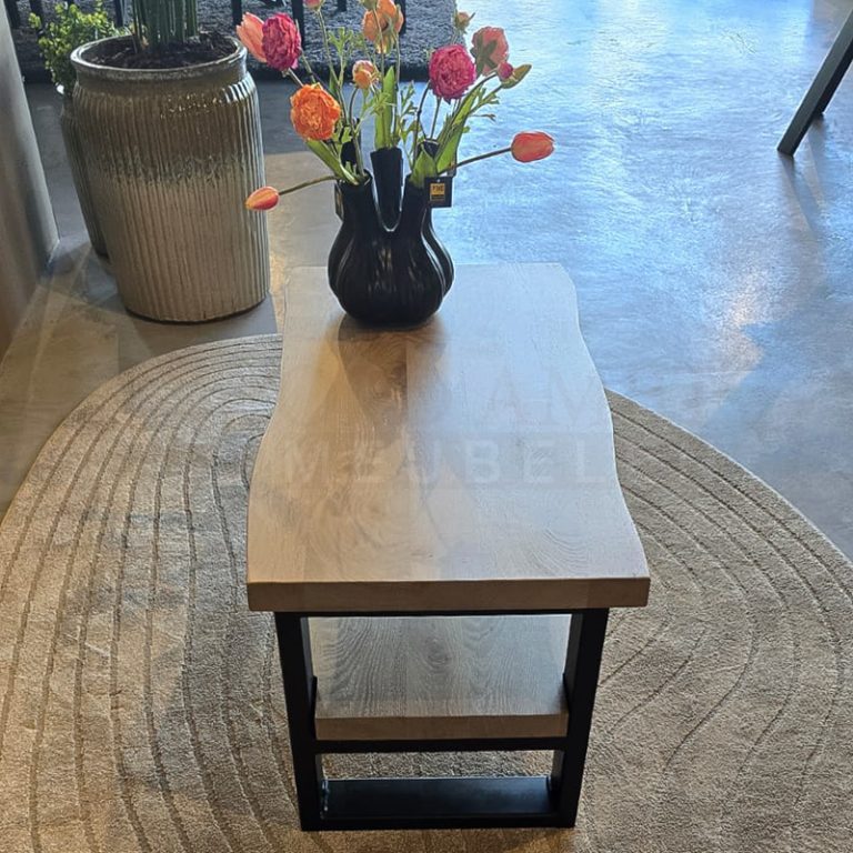 Eiken Salontafel Fabian - Afbeelding 9