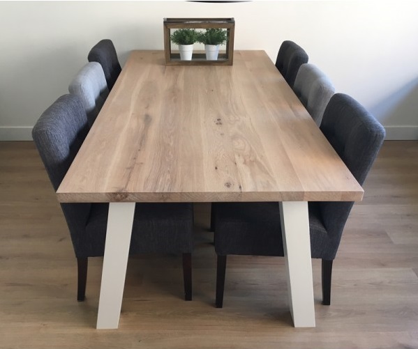 Eiken tafel Fien - Afbeelding 8