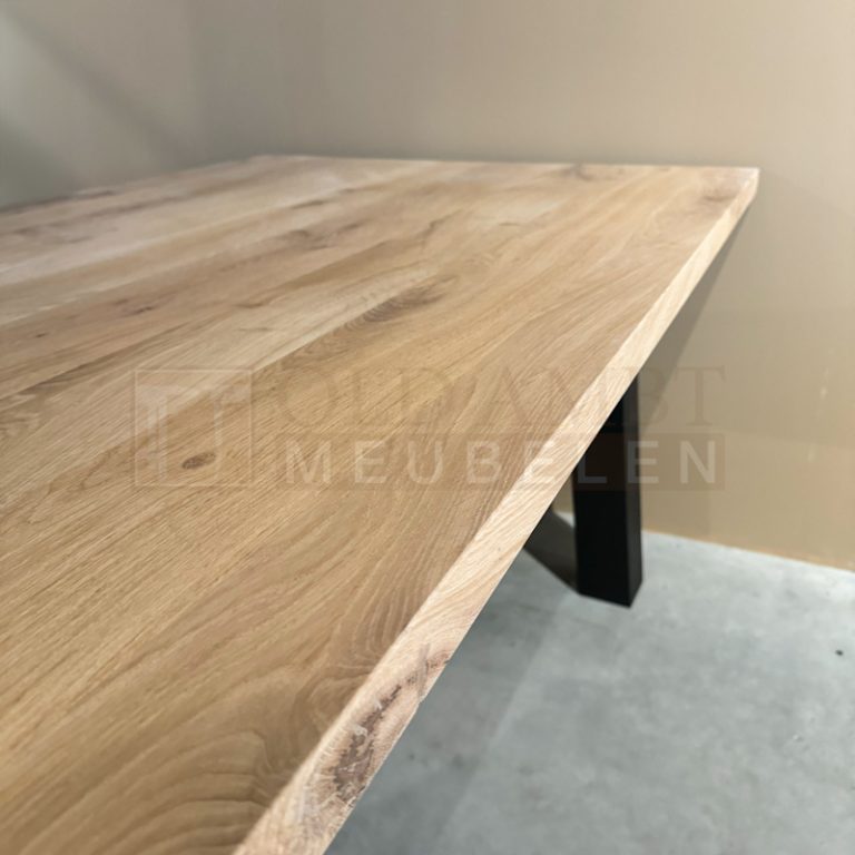 Eiken tafel Fien - Afbeelding 6