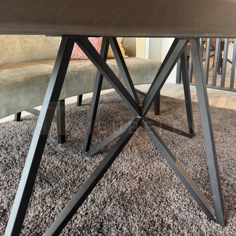 Eiken ovale tafel Frank - Afbeelding 5