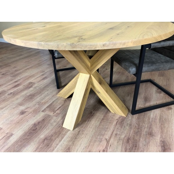 Eiken tafel Frits - Afbeelding 5