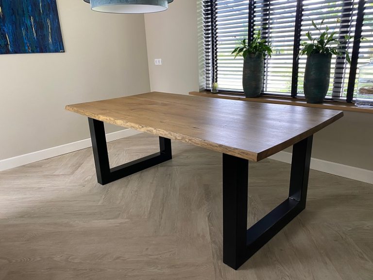 Eiken tafel Guus - Afbeelding 6