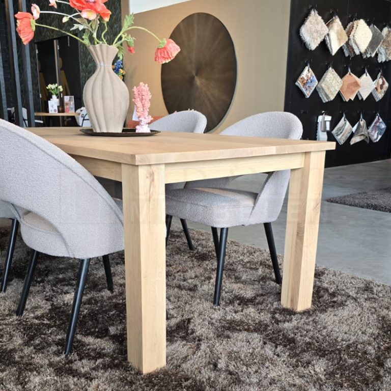Eiken tafel Isa - Afbeelding 8