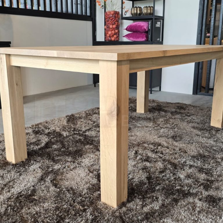 Eiken tafel Isa - Afbeelding 9