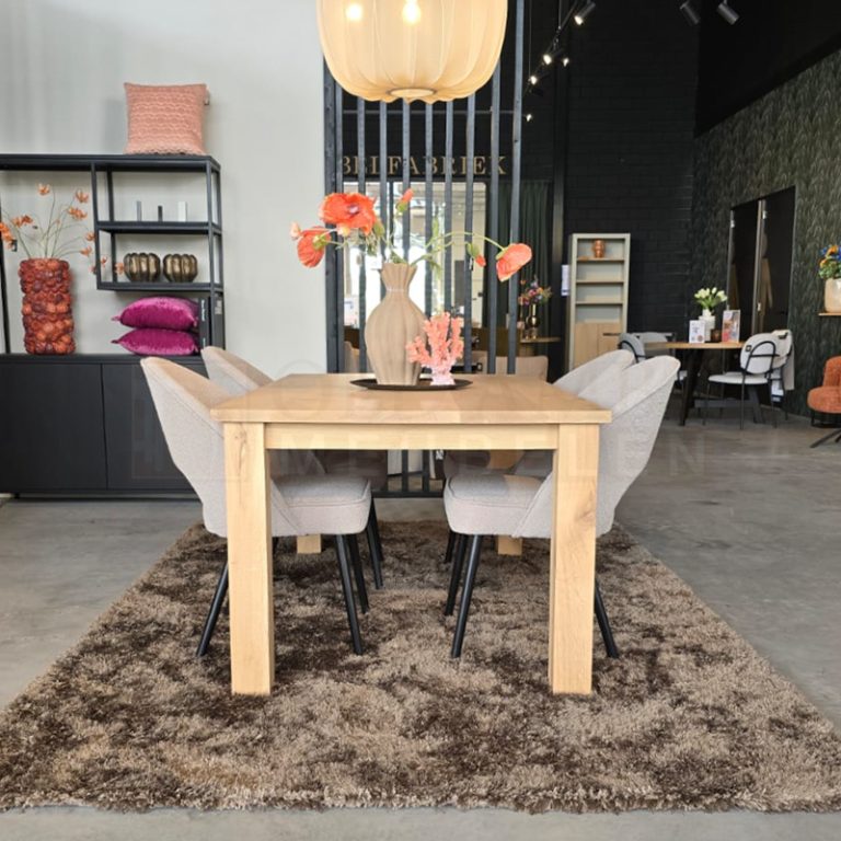 Eiken tafel Isa - Afbeelding 3