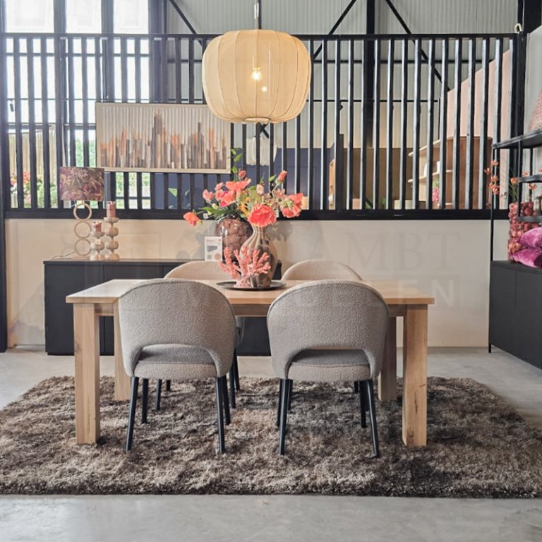 Eiken tafel Isa - Afbeelding 4
