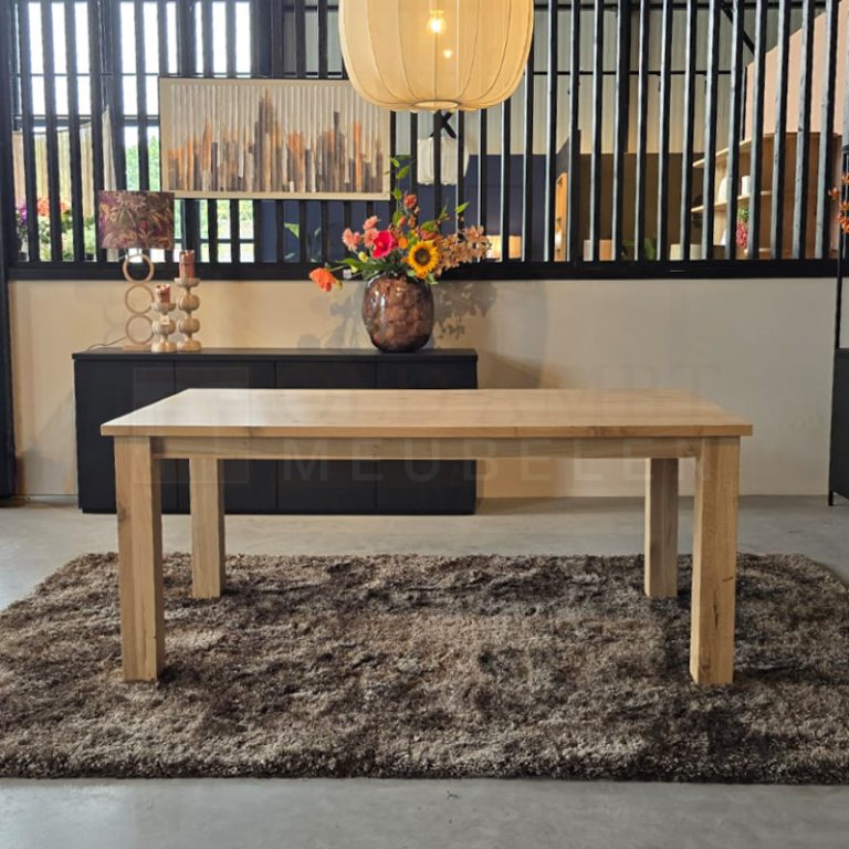 Eiken tafel Isa - Afbeelding 5
