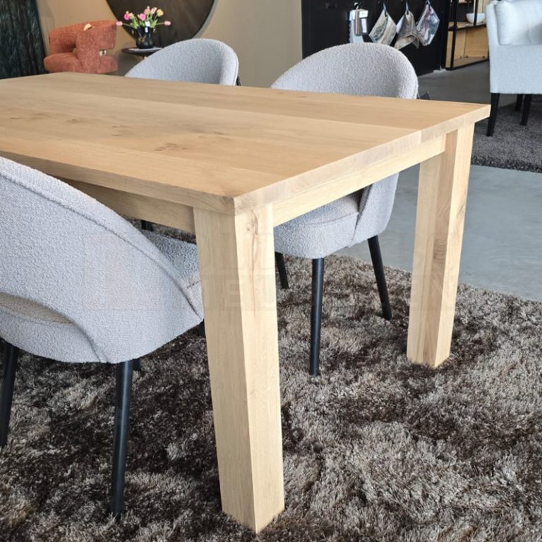 Eiken tafel Isa - Afbeelding 6