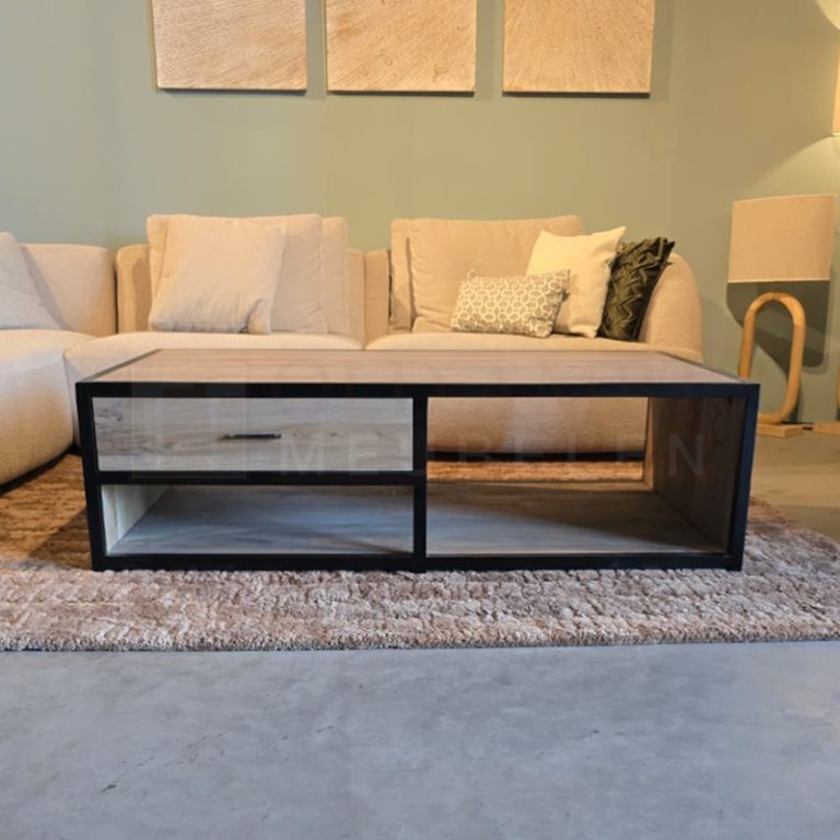 Eiken Salontafel Janel - Afbeelding 4
