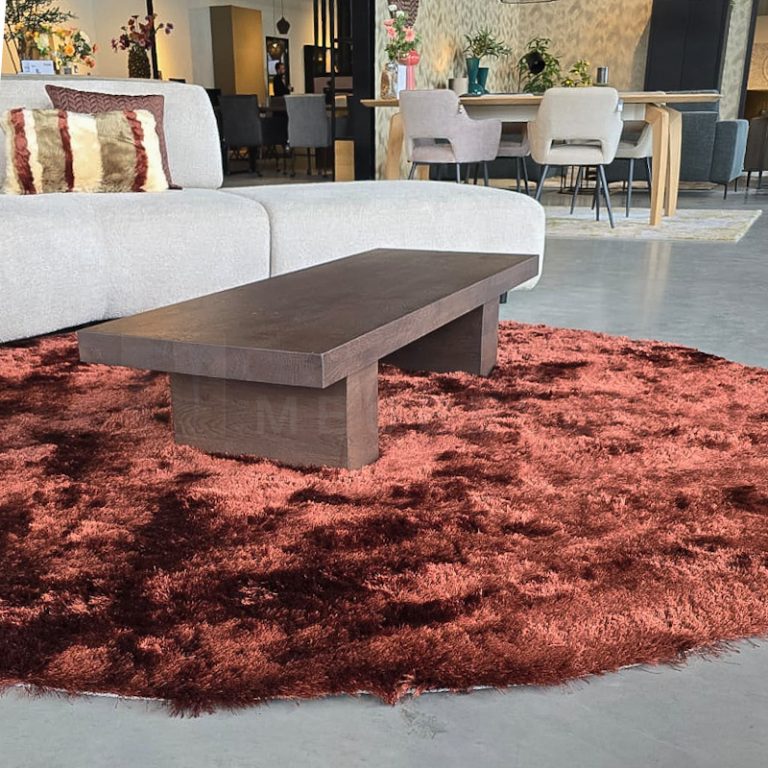 Eiken Salontafel Japandi - Afbeelding 7