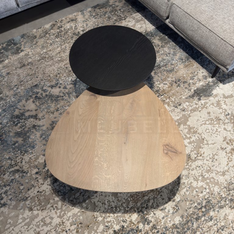 Eiken Salontafel Set Jessie - Afbeelding 3