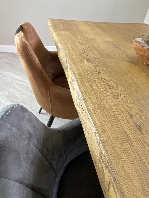 Eiken tafel Joppe - Afbeelding 6