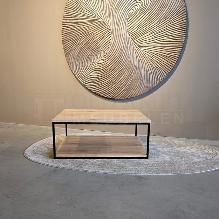 Eiken Salontafel Justin - Afbeelding 2
