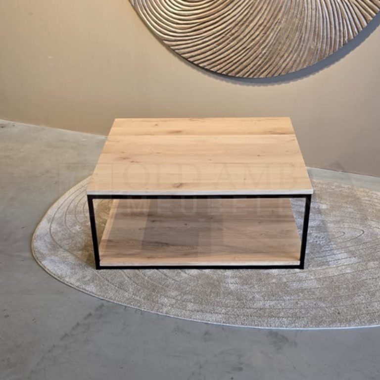 Eiken Salontafel Justin - Afbeelding 3