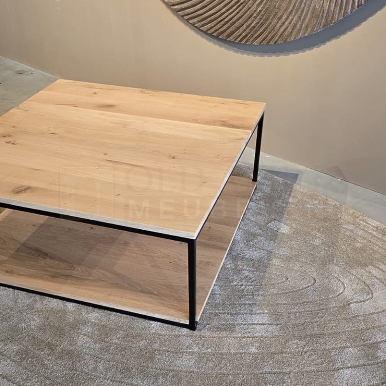 Eiken Salontafel Justin - Afbeelding 5
