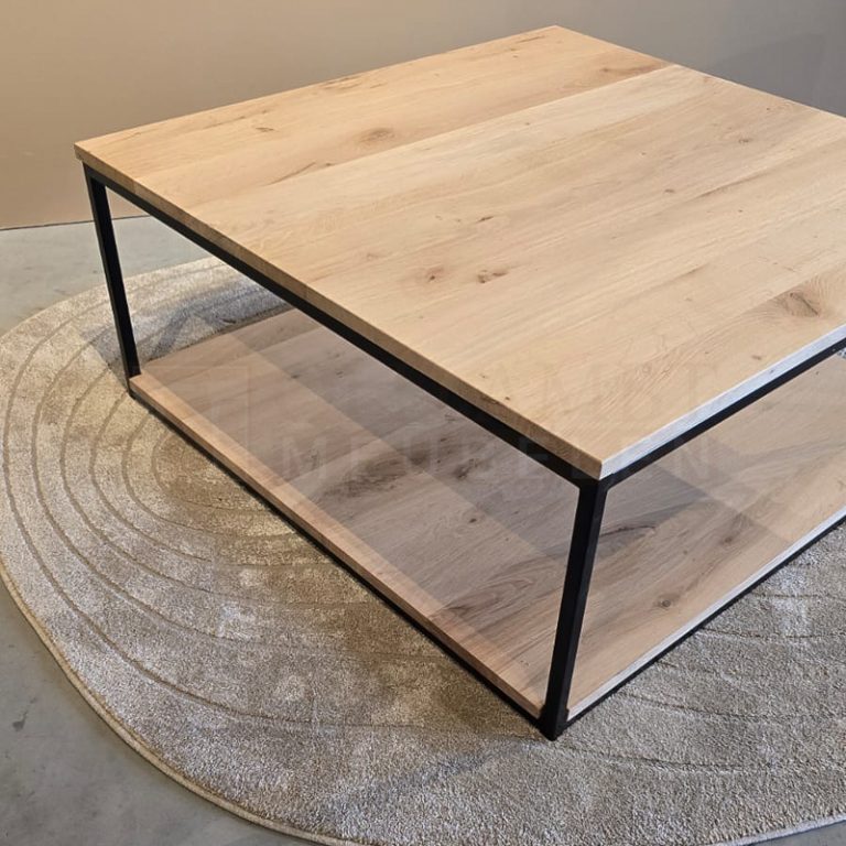 Eiken Salontafel Justin - Afbeelding 6
