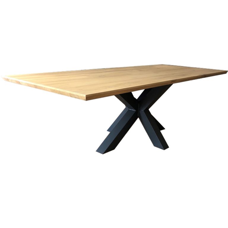 Eiken tafel Karlijn - Afbeelding 5