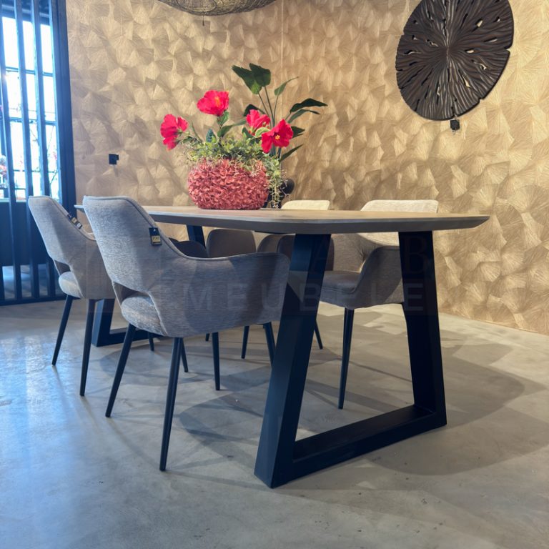 Eiken Deens ovale tafel Kees - Afbeelding 4