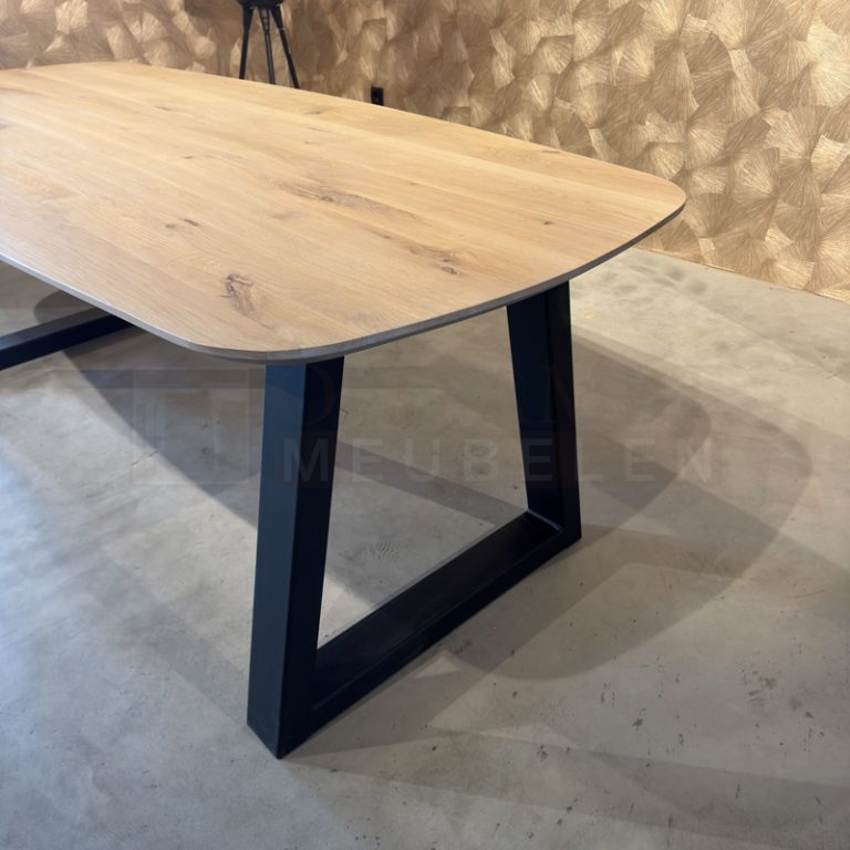 Eiken Deens ovale tafel Kees - Afbeelding 5